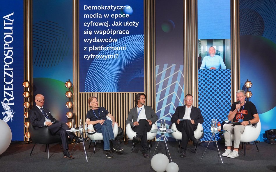 Participants in the debate “Democratic Media in the Digital Age. How will publishers’ cooperation wi