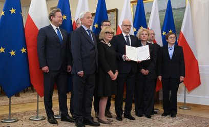 Maciej Berek po złożeniu ślubowania w Sejmie