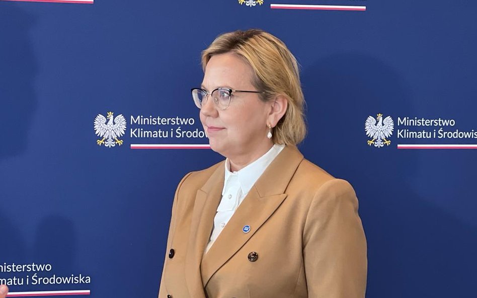 Anna Moskwa, minister klimatu i środowiska