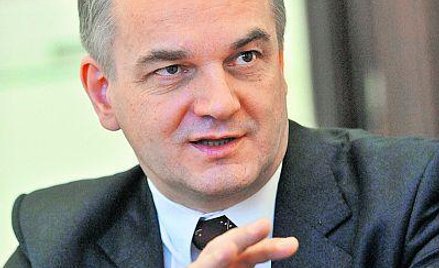Waldemar Pawlak (u góry) twierdzi, że zakup akcji Lotosu przez PGNiG byłby łatwiejszy do zaakceptowa