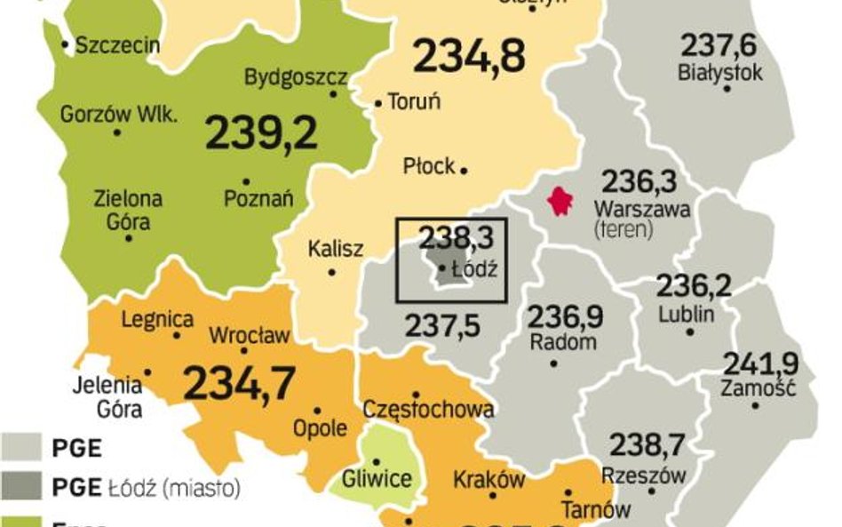 RóŻnice w cennikach spółek SĄ minimalne. Prezes URE zatwierdził na ten rok taryfy 12 spółek, dwie po