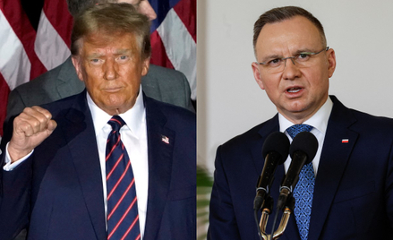 Donald Trump i Andrzej Duda