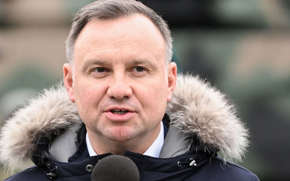 Polska jest solidarna z Ukrainą - powiedział prezydent Andrzej Duda