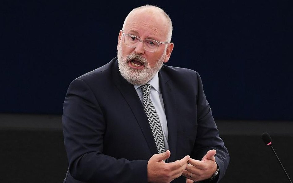 Praworządność to nie handel końmi – mówi Frans Timmermans i apeluje do Polski o powrót do dialogu