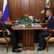 Minister transportu Rosji Roman Starowojt na spotkaniu z  Władimirem Putinem w Moskwie, Rosja, 30 st