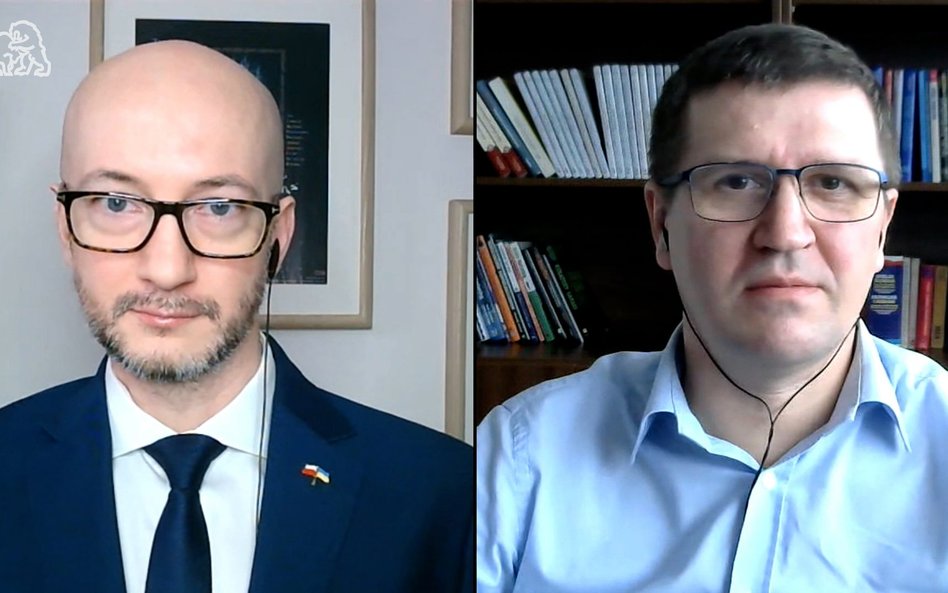 Gościem Adama Roguskiego był Szymon Jungiewicz, dyrektor zespołu analiz rynku budowlanego w PMR.