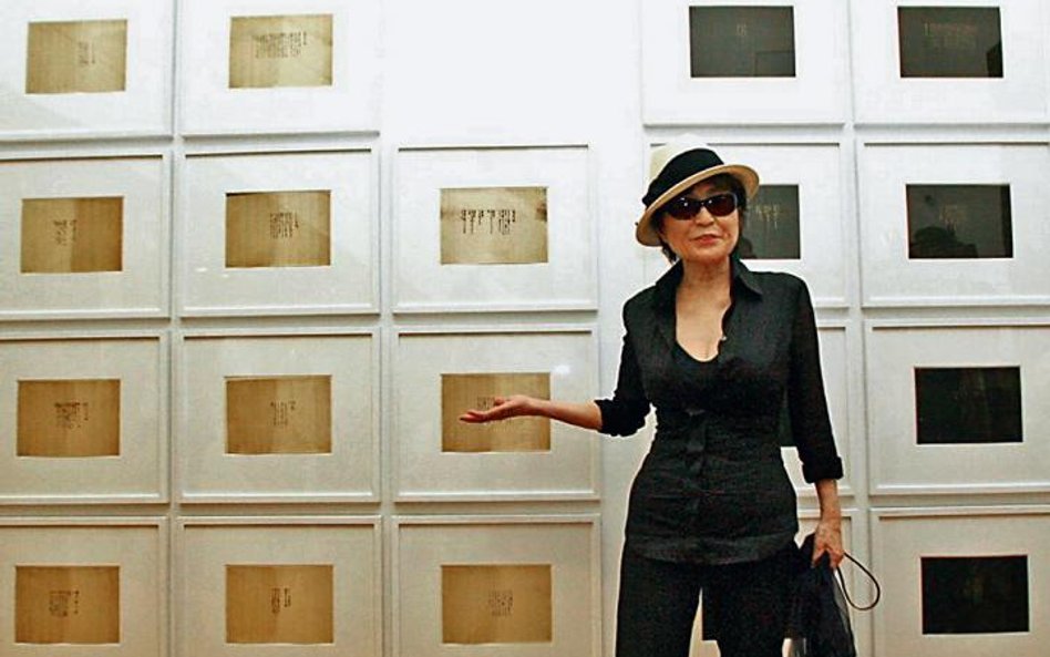 Yoko Ono daje światu lekcję wyobraźni