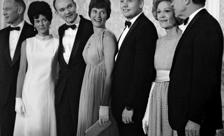 W latach 60. w kosmos latali tylko dojrzali, żonaci mężczyźni... Na zdjęciu: prezydent Richard Nixon