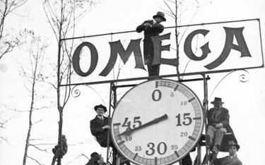 Zegar na przedwojennym stadionie Wisły Kraków służył także jako dodatkowa trybuna