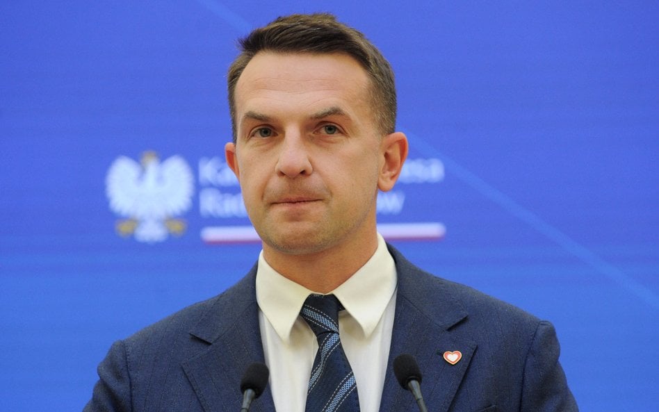 Rzecznik rządu Adam Szłapka