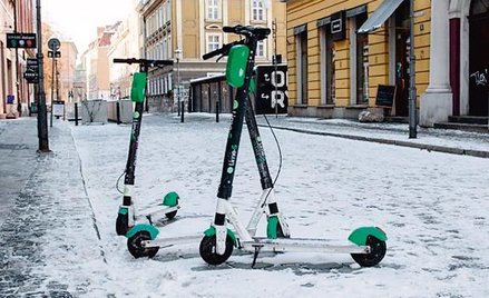 Hulajnogi nie będą mogły blokować chodników i ulic