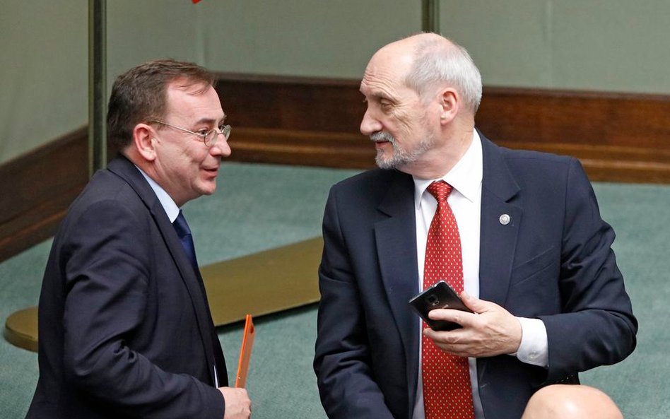 Mariusz Kamiński i Antoni Macierewicz