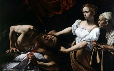 Judyta odcinająca głowę Holofernesowi - Caravaggio