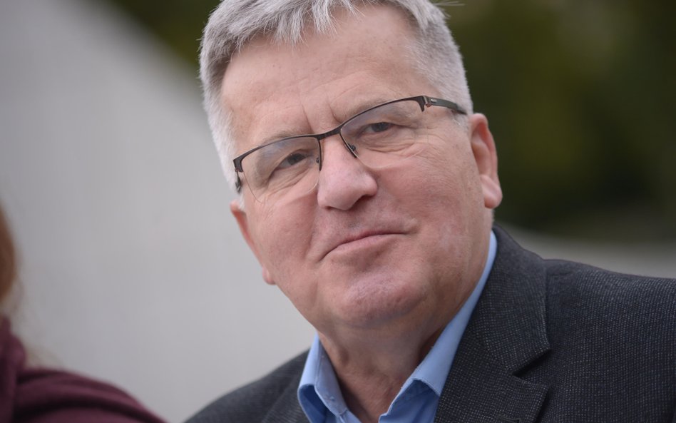 Były prezydent Bronisław Komorowski