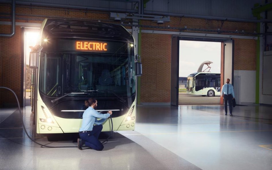 Norweskie miasta jeżdżą na elektrycznych Volvo z Wrocławia