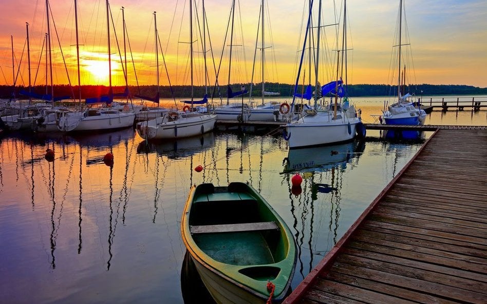 Mazury należą do najbardziej obleganych przez turystów regionów.