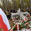 Uroczystości pogrzebowe obrońców Westerplatte na Cmentarzu Żołnierzy Wojska Polskiego na Westerplatt