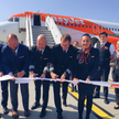 EasyJet ma nadzieję na trasie do z i do Amterdamu przewieźć 20 tysięcy klientów. W uroczystości prze