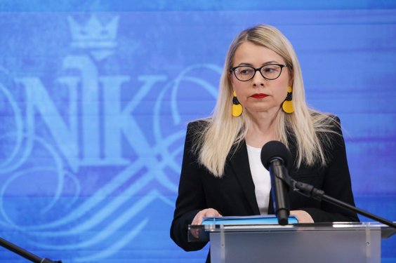 Anna Wisz na konferencji NIK w Warszawie