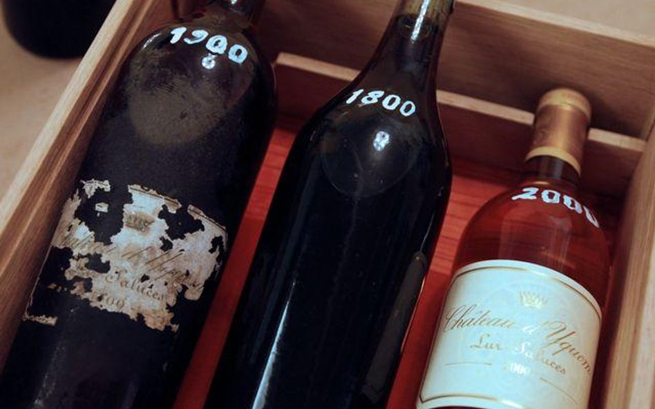 Prestiżowe francuskie wina