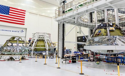 Moduły załogowe misji Artemis, których częścią jest projekt Lunar Codex.