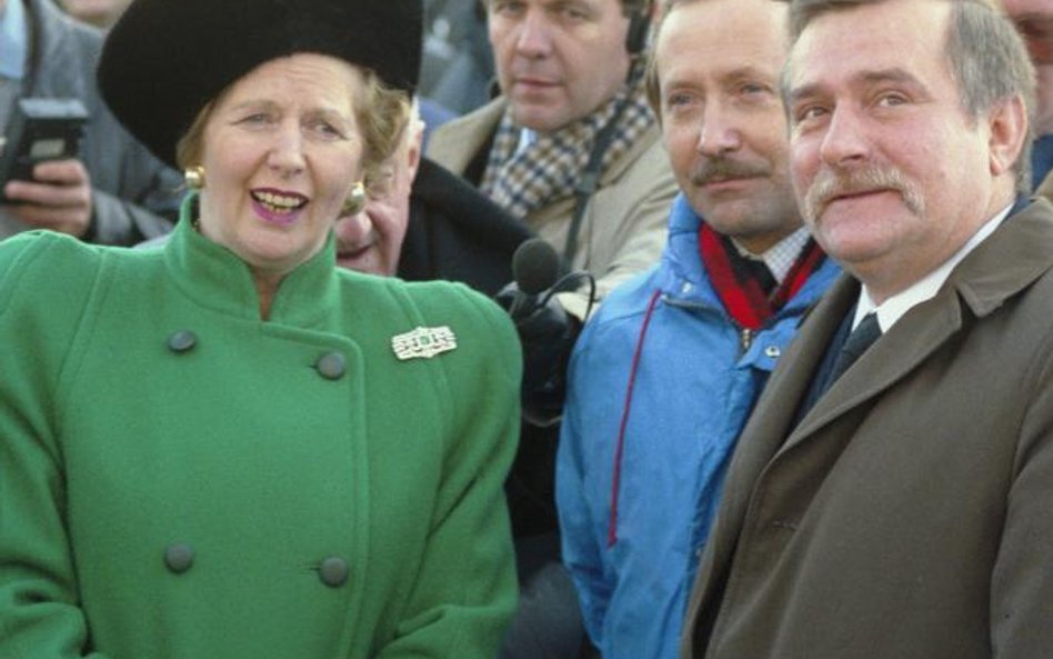 W czasie wizyty w Gdańsku w listopadzie 1988 roku Margaret Thatcher była dla działaczy „Solidarności