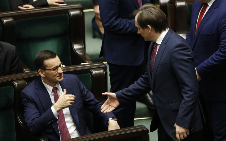 Mateusz Morawiecki i Zbigniew Ziobro