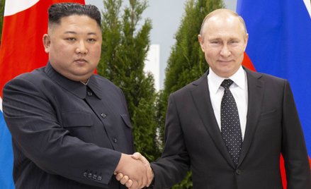 Kim Dzong Un i Władimir Putin