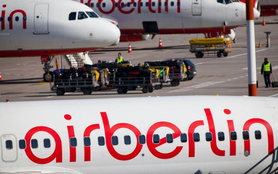 Niemiecka linia lotniczna Air Berlin wpadła w finansowe tarapaty po zbyt szybkiej ekspansji w ostatn