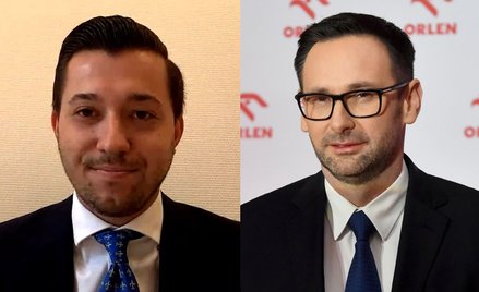 Jan Strzeżek i Daniel Obajtek