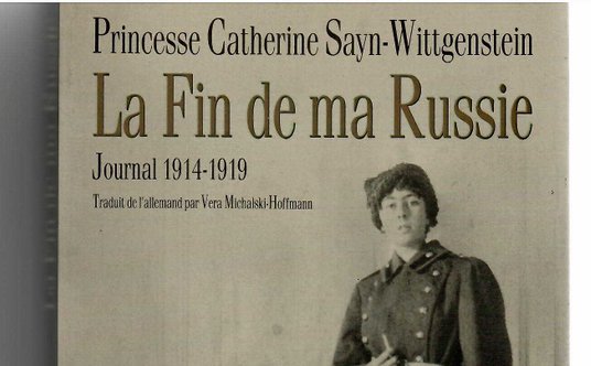 amiętniki Catherine Sayn-Wittgenstein wydane po francusku przez wydawnictwo Les Editions Noir Sur Bl