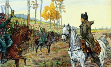 Napoleon pod Jeną, rys. Jacques Onfroy de Breville, ok. 1900 r.