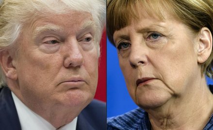 Merkel - Trump. Trudna rozmowa w Białym Domu