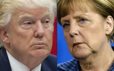 Merkel - Trump. Trudna rozmowa w Białym Domu