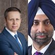 Od lewej: Sebastian Buczek, prezes Quercus TFI, oraz Sandeep Singh, szef regionu CEEMEA i Indii, Fra