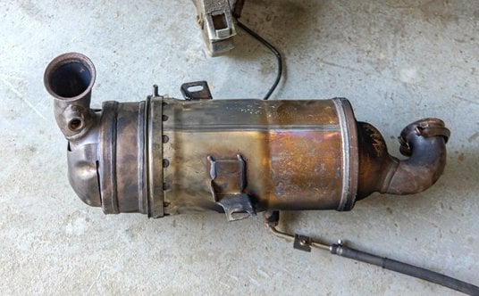 Filtr cząstek stałych (DPF)