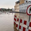Zalane ulice w Głuchołazach podczas powodzi we wrześniu tego roku.