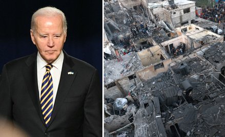 Joe Biden mówi, że Izrael zaczyna tracić poparcie świata