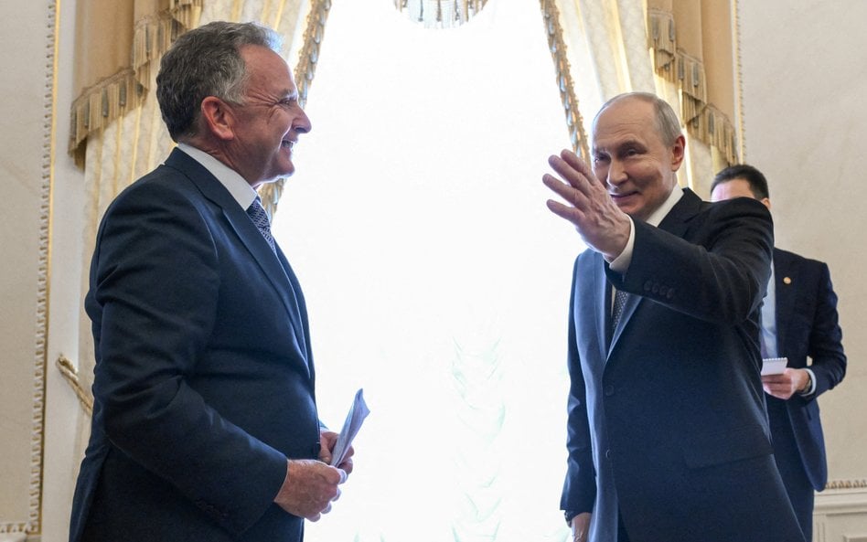 Steve Witkoff i Władimir Putin