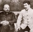 Władimir Iljicz Lenin (1870–1924) i Józef Stalin (1879–1953) w Gorkach pod Moskwą, 1922 r.