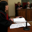 Na pierwszym planie Anna H. jeszcze jako prokurator
