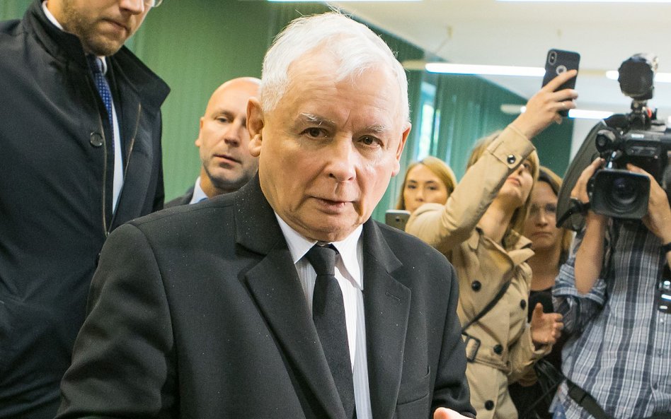 Prezes PiS Jarosław Kaczyński