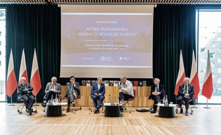 W Muzeum Józefa Piłsudskiego w Sulejówku dyskutowali historycy (od lewej): moderator prof. Włodzimie