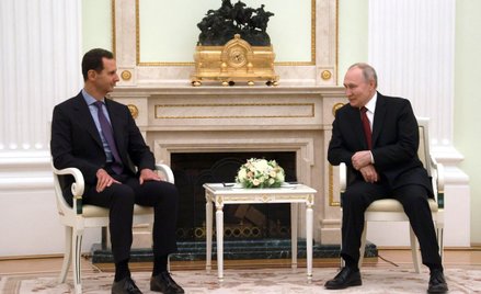 Baszar el-Asad w Moskwie