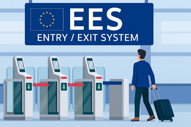 System Entry/Exit to wspólny projekt 29 europejskich państw. Jego zadaniem jest rejestrowanie każdeg