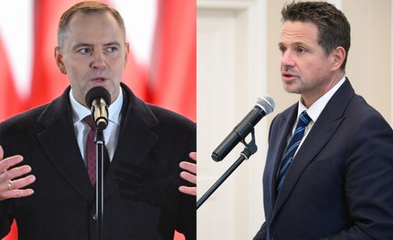 Karol Nawrocki i Rafał Trzaskowski