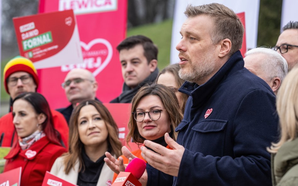 Adrian Zandberg, współprzewodniczący partii Razem