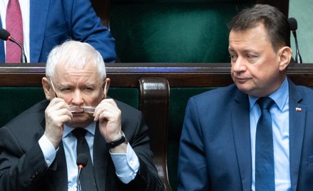 Jarosław Kaczyński namaścił na fotel wicepremiera ds. bezpieczeństwa min. Mariusza Błaszczaka JACEK 