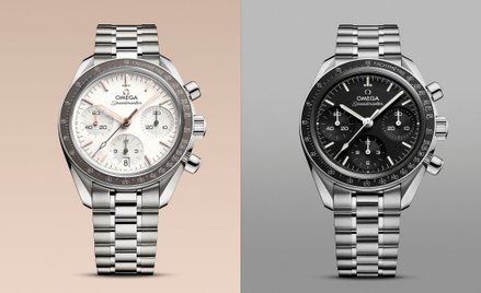 Omega Speedmaster 38 mm pojawia się w siedmiu nowych wersjach modelowych.