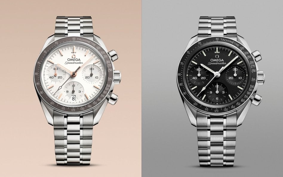 Omega Speedmaster 38 mm pojawia się w siedmiu nowych wersjach modelowych.